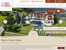 Tablet Screenshot of laperlahotel.info